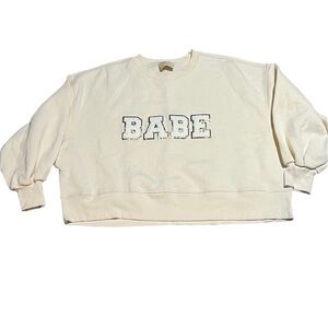 Judith March Babe Pullover Sweatshirt